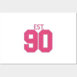 Est. 90 pink Posters and Art